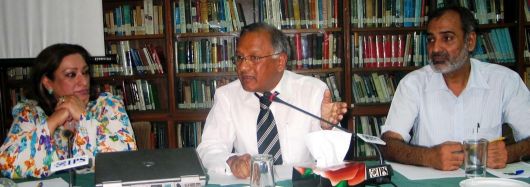 Shazia Haris, Dr. Masrur Alam, Khalid Rahman (DG IPS)