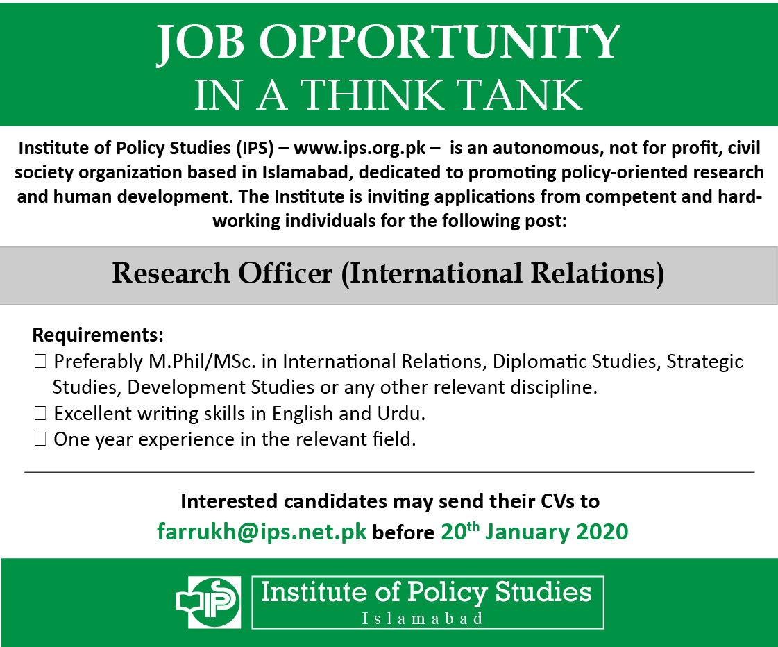 policy and research officer jobs
